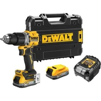 DeWALT DCD805E2T 18V Akku-Schlagbohrschrauber (bürstenlos) mit 2x 1,7 Ah Akku