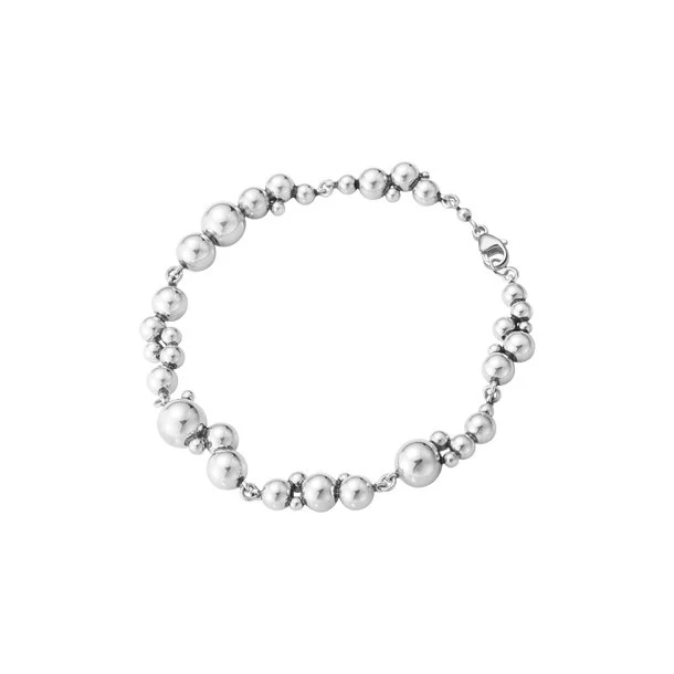 Georg Jensen MOONLIGHT GRAPES Armband aus oxidiertem Silber