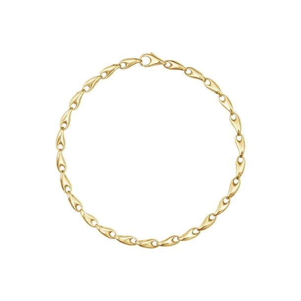 Georg Jensen Reflect Dünnes 18K Gelbgold-Armband