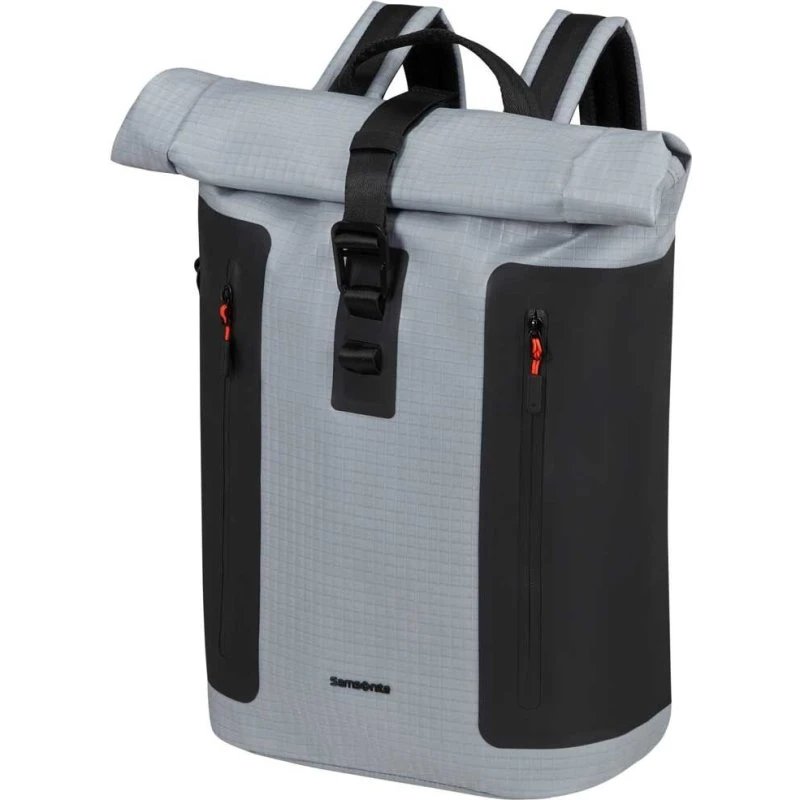 Samsonite Coatify Biz Rolltop-Rucksack 15,6 Zoll Ocean/Lava