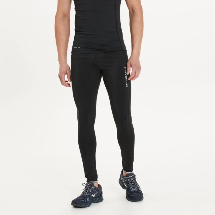 Endurance Energy V2 Long Tights Herren - Schwarz - Gr. L