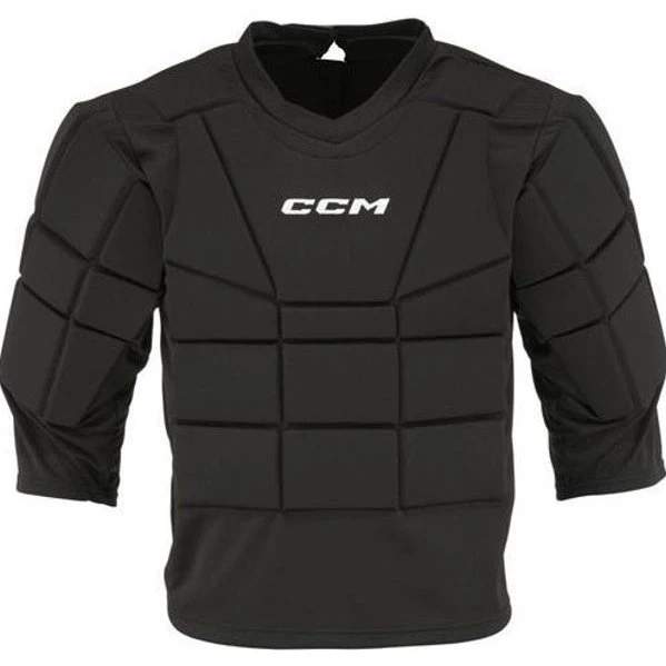 CCM Senior Torwart-Shirt mit Polsterung, langarm