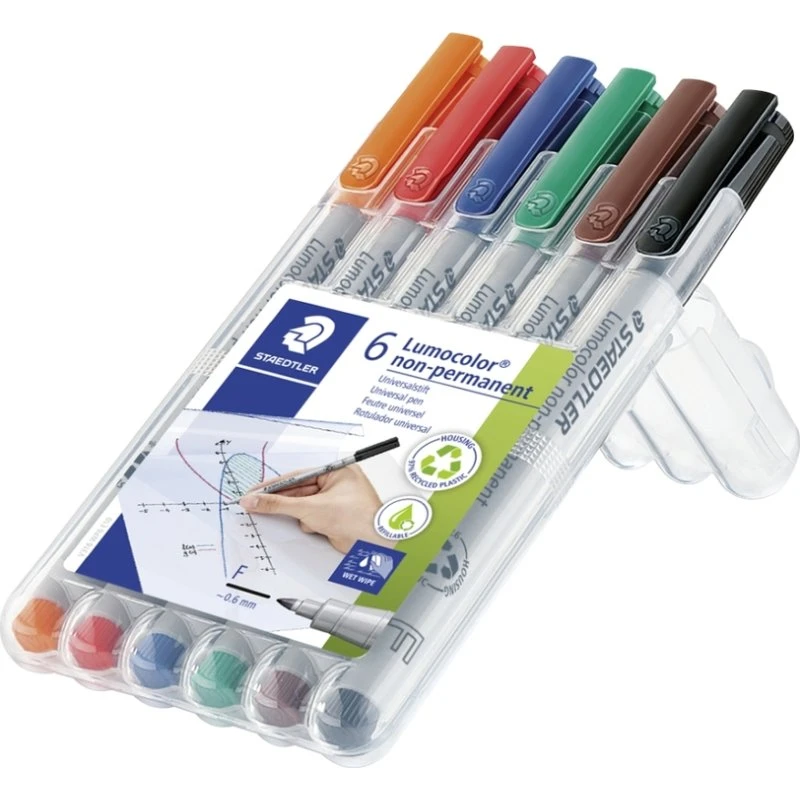 STAEDTLER Lumocolor® non-permanent 316 Folienstift, 6er Pack