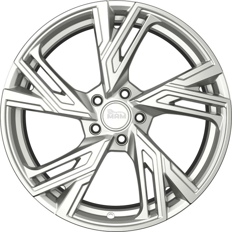 MAM Wheels MAM RS5 Felge 17 Zoll 7.5Jx17 5x120 ET35 Silber