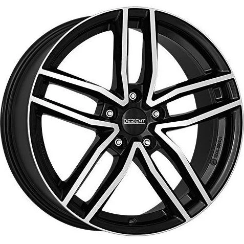 DEZENT TR Dark Felgen 8.0Jx18 5x112 ET39 Schwarz/Poliert