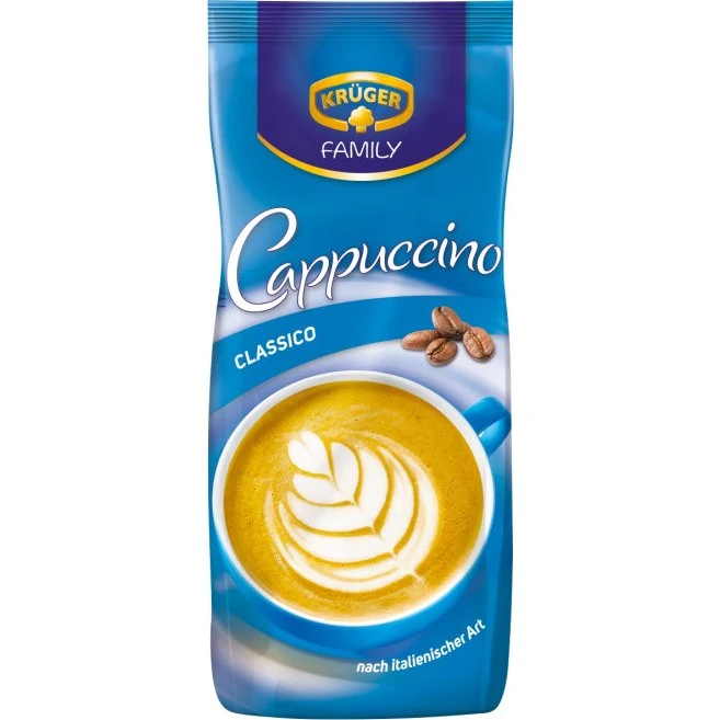 KRÜGER FAMILY Cappuccino Classico 500g Nachfüllbeutel
