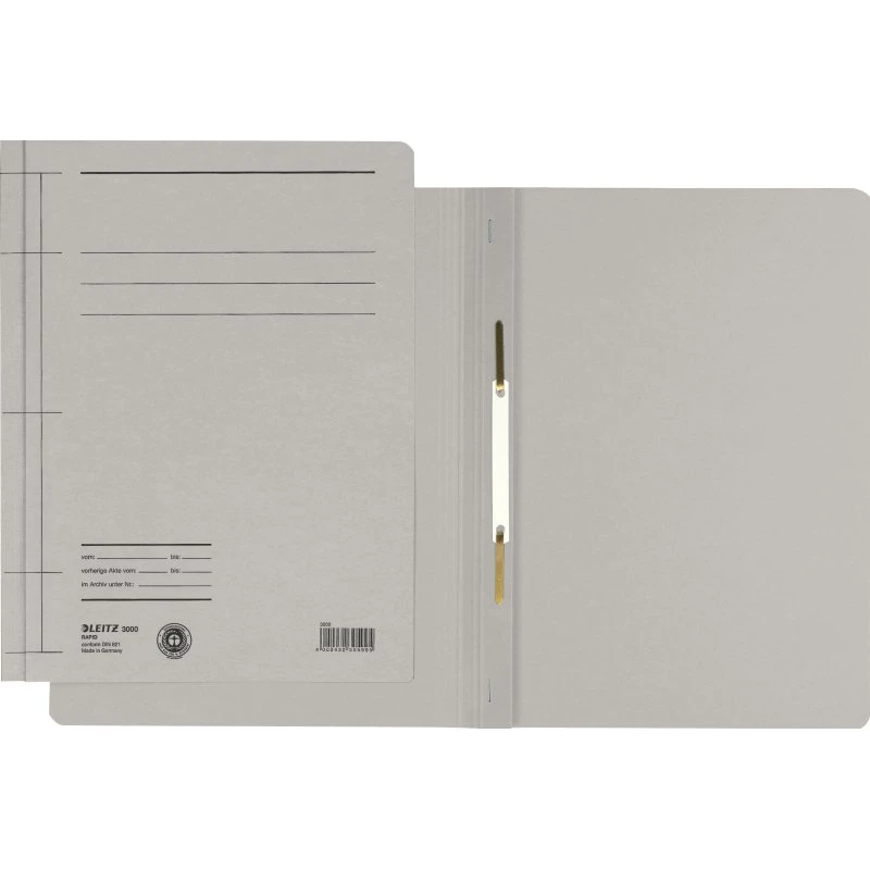 LEITZ Rapid Schnellhefter DIN A4 grau, 250 g/m²