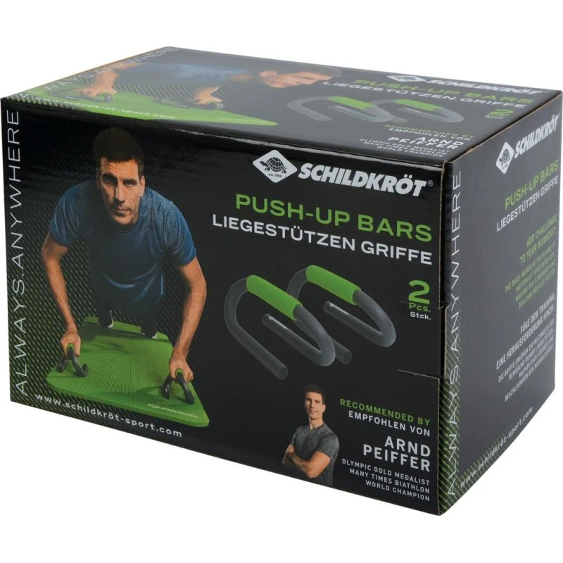 Schildkröt Push Up Bars - Liegestützengriffe Set (2er)