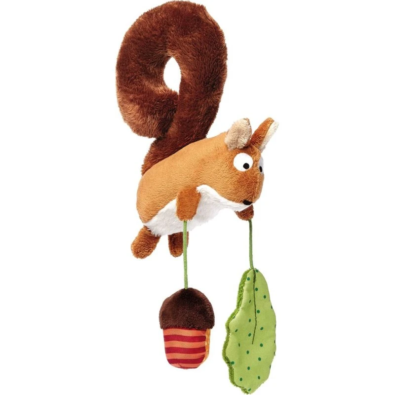 sigikid Babyschalenanhänger Eichhörnchen aus Plüsch