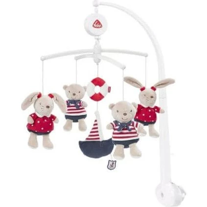 Fehn Musik-Mobile Ocean Club - Maritimes Karussell für Babys