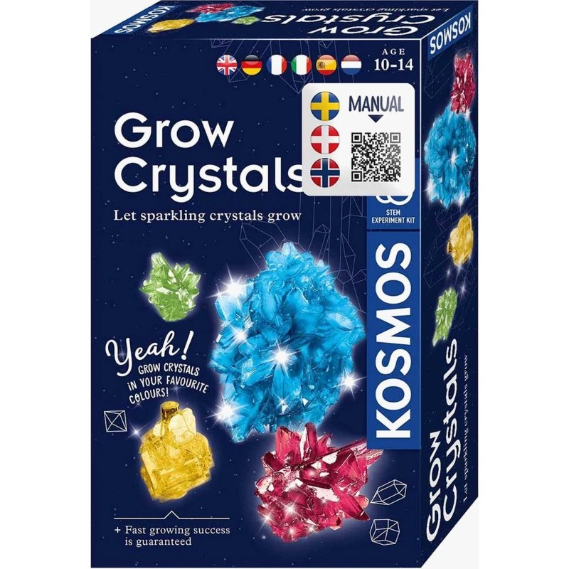 Kosmos Grow Crystals Experimentierkasten