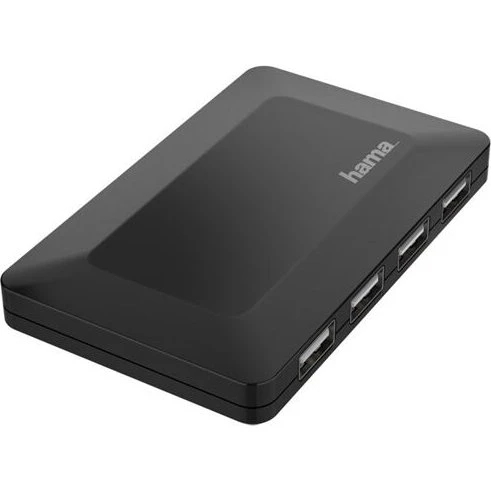 Hama USB-Hub 4 Ports Schwarz
