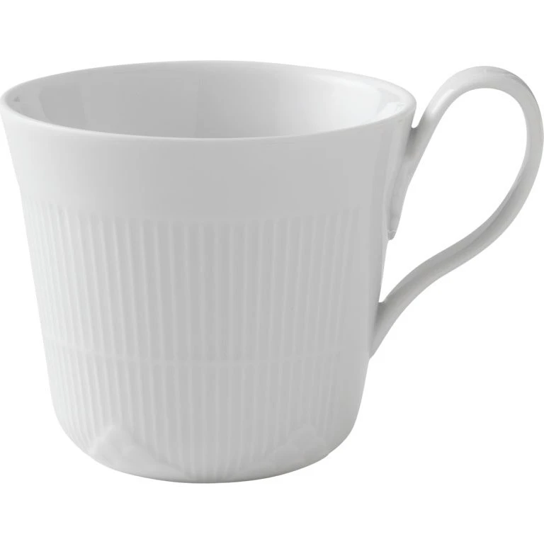 Royal Copenhagen Elements Weiß Hochhenkeltasse 35 cl