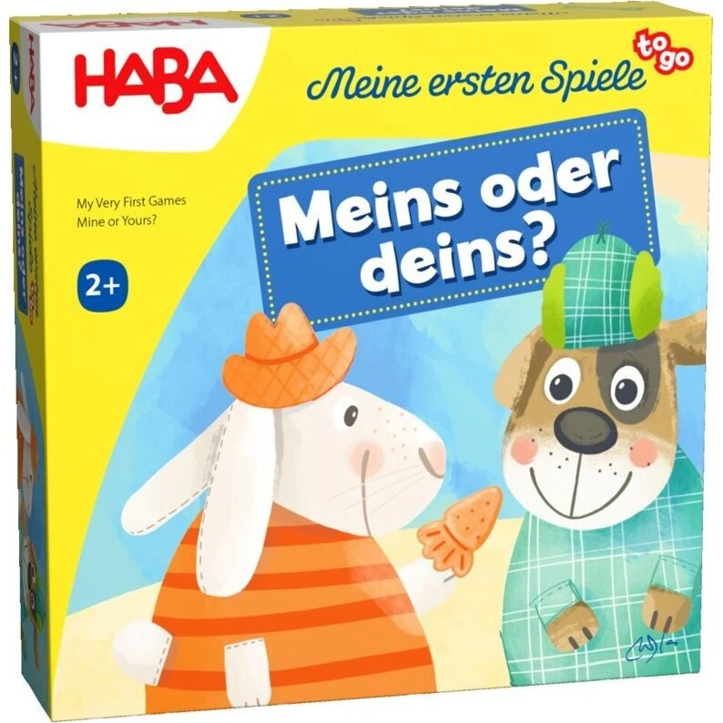 HABA Meine ersten Spiele to go - Meins oder Deins?