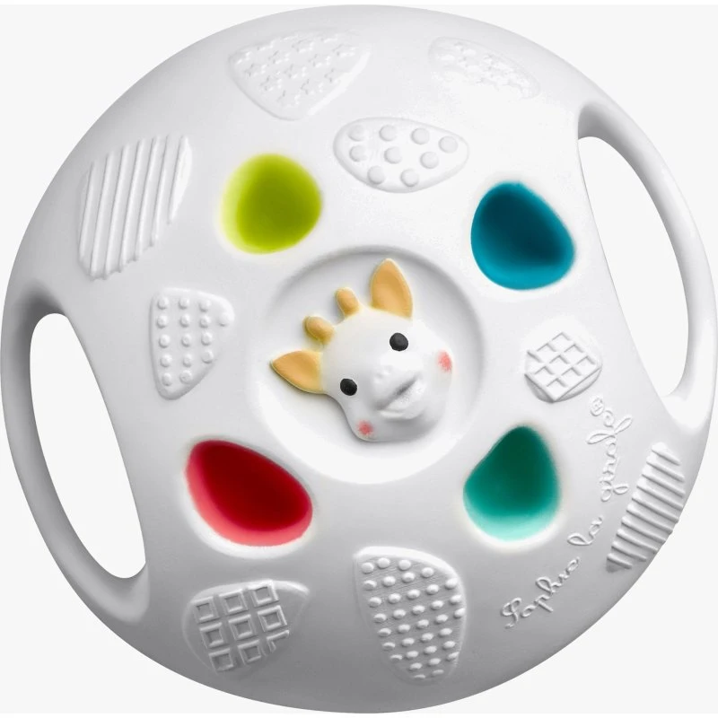Sophie la girafe Senso'Ball So'Pure Sensorischer Ball aus Naturkautschuk