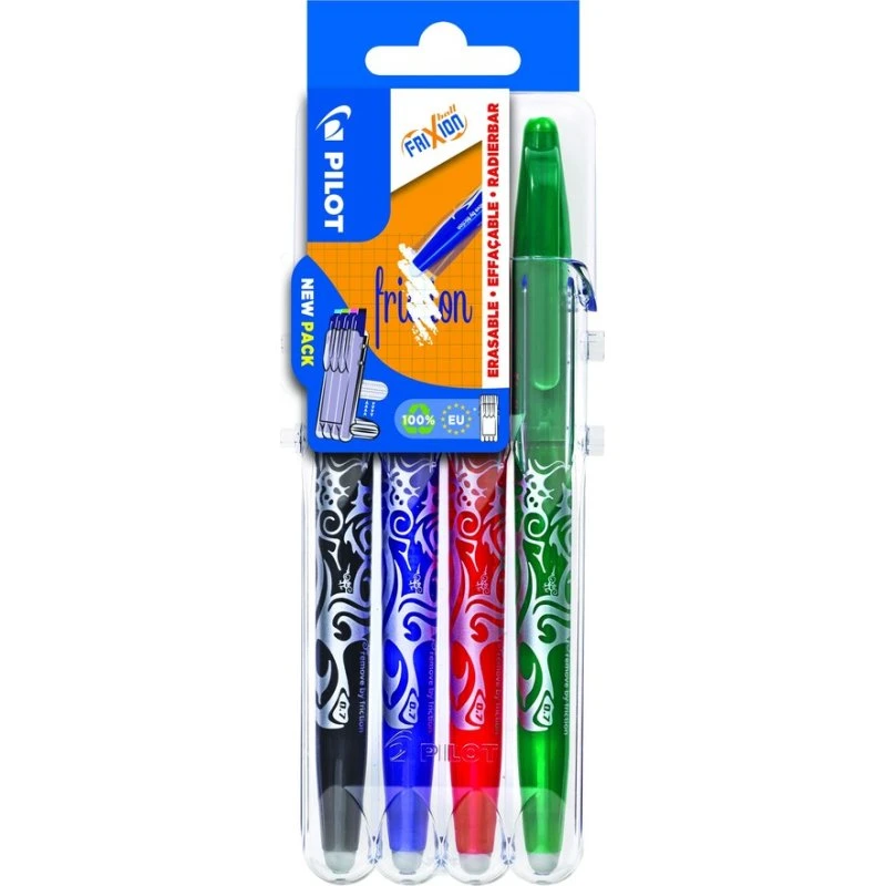 PILOT FriXion Ball 0.7 Set2Go Tintenroller 4er Set