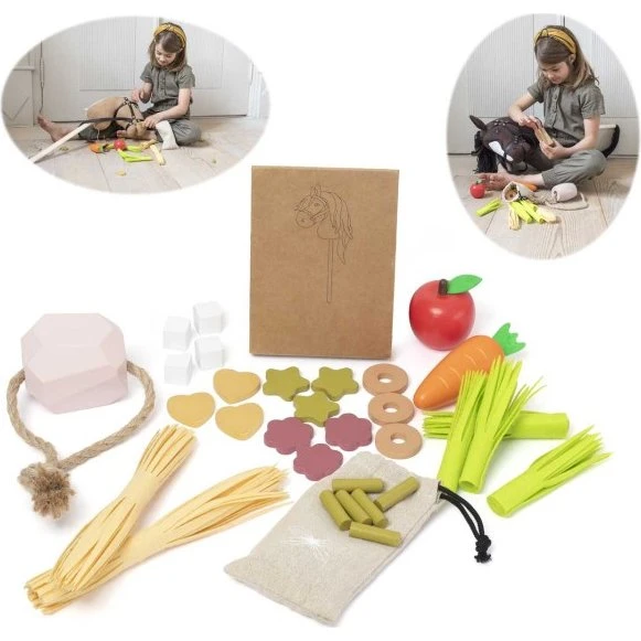 byASTRUP Fütterset Deluxe für Steckenpferd