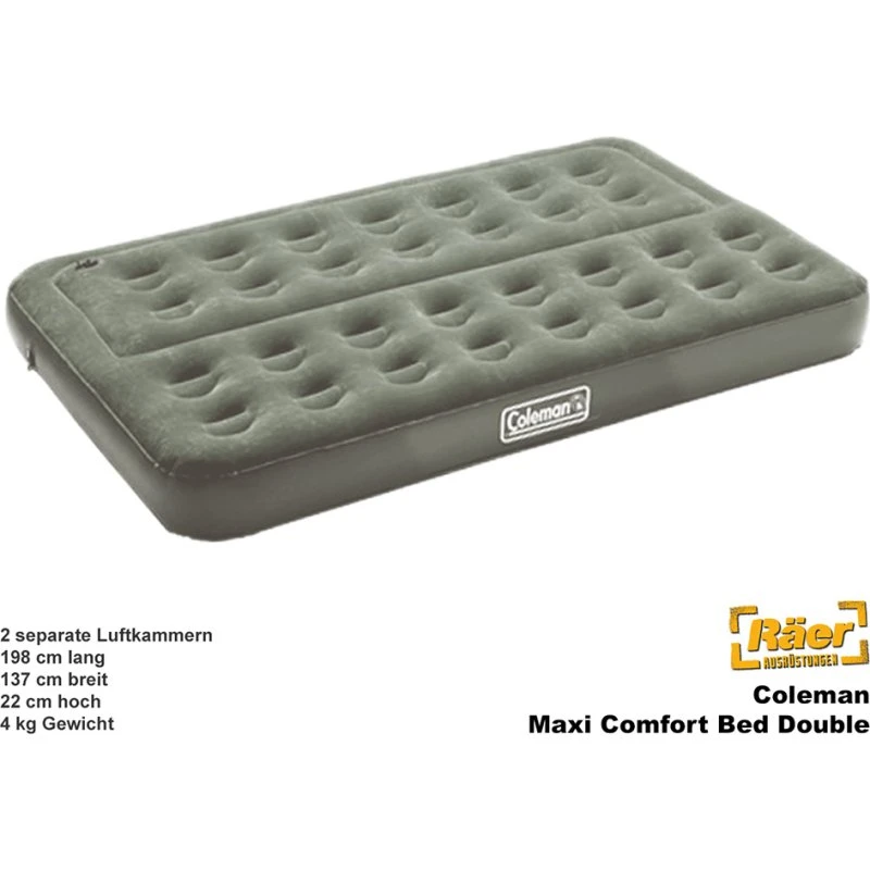 Coleman Luftbett Maxi Comfort Double 198 cm
