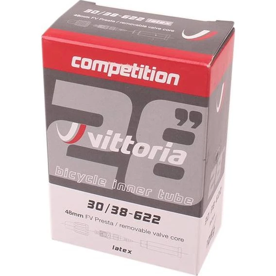 Vittoria Competition Latex Schlauch 700x30-38C 48 mm