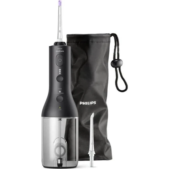 Philips Sonicare Cordless Power Flosser 3000 HX3826/33, Schwarz
