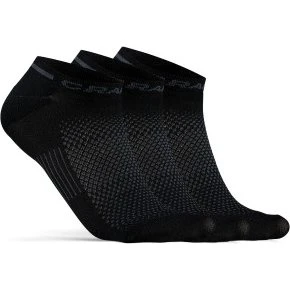 Craft Core Dry Shaftless Socken 3er Pack - Schwarz