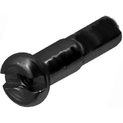 Alpina Speichennippel 13G schwarz 5mm 14mm lang (144 Stück)