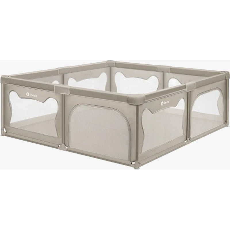 Lionelo Laufgitter Willow XL, Beige Sand, Extra Groß