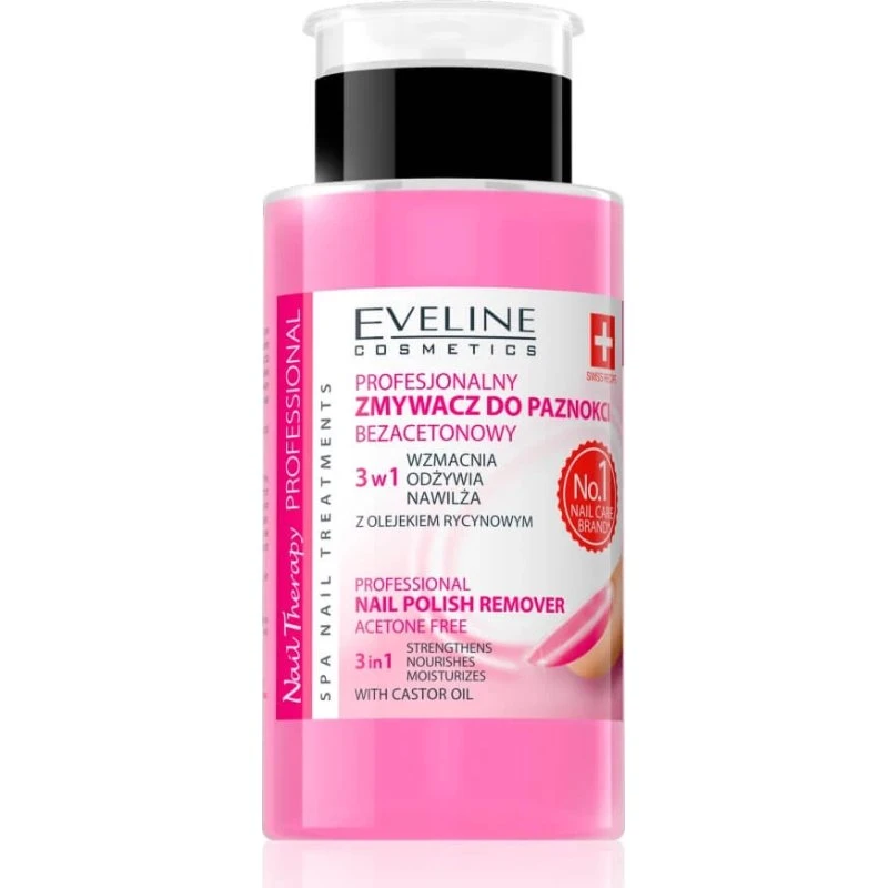 Eveline Cosmetics Professioneller Nagellackentferner 3in1 190ml