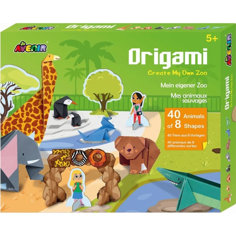 Avenir Origami Zoo - Stufe 2 Bastelset