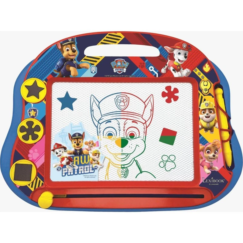 Lexibook Paw Patrol Magnetische Zeichentafel mit Stempeln