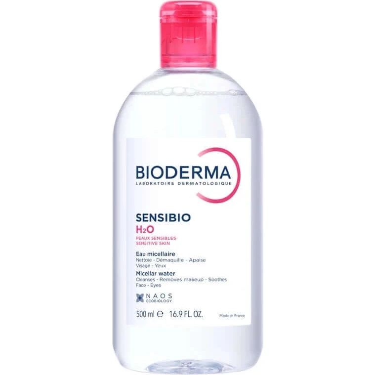 Bioderma Sensibio H2O Mizellare Lösung für empfindliche Haut, 500ml