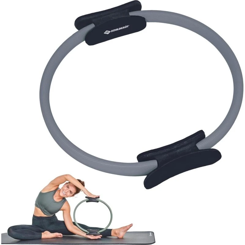 SCHILDKRÖT Pilates Ring Glasfaser 37 cm Anthrazit