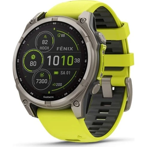 Garmin fēnix 8 Solar Sapphire 47mm Graphit/Titanium