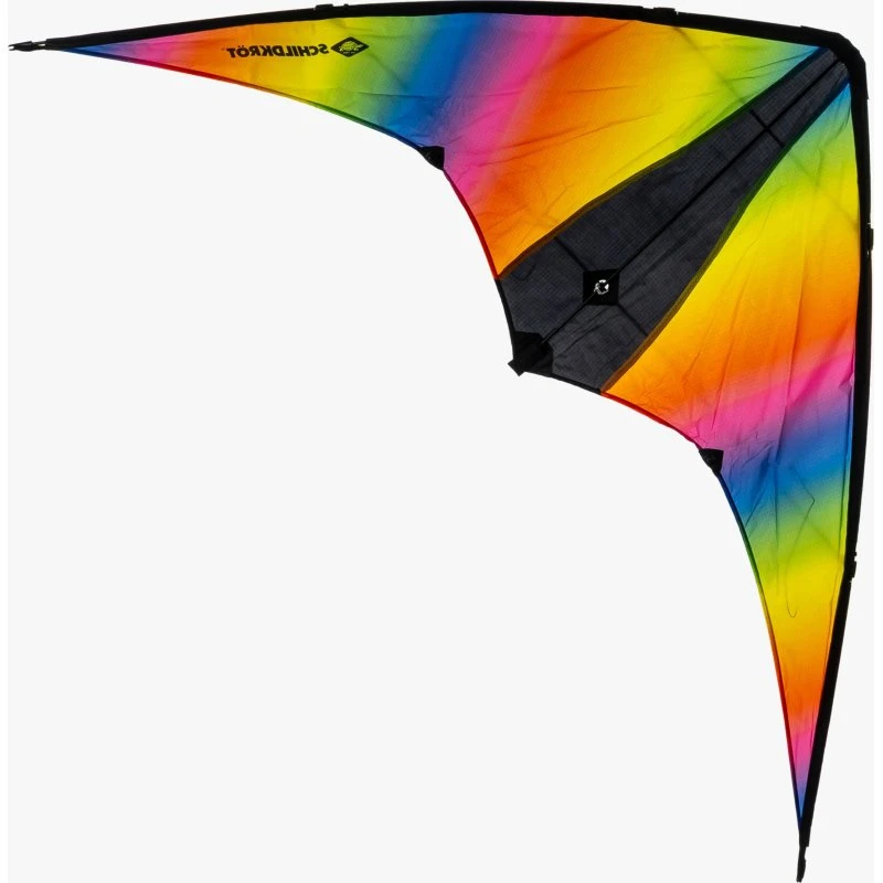 SCHILDKRÖT Lenkdrache Stunt Kite 160 Regenbogen