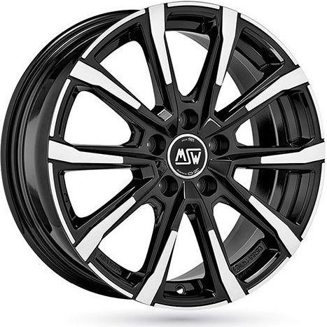MSW MSW 79 Felge 6.5Jx16 5x108 ET45 Gloss Black Full Polished