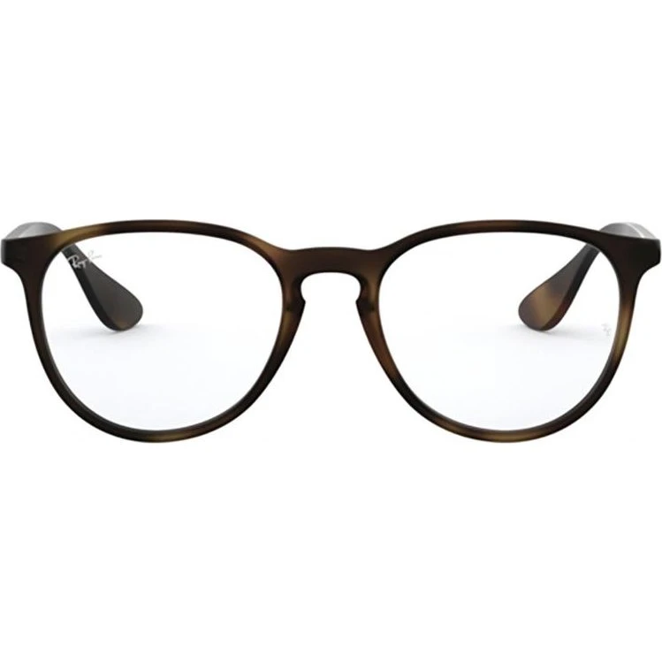 Ray-Ban Erika RX7046 Brille - Rund, Havana, Unisex