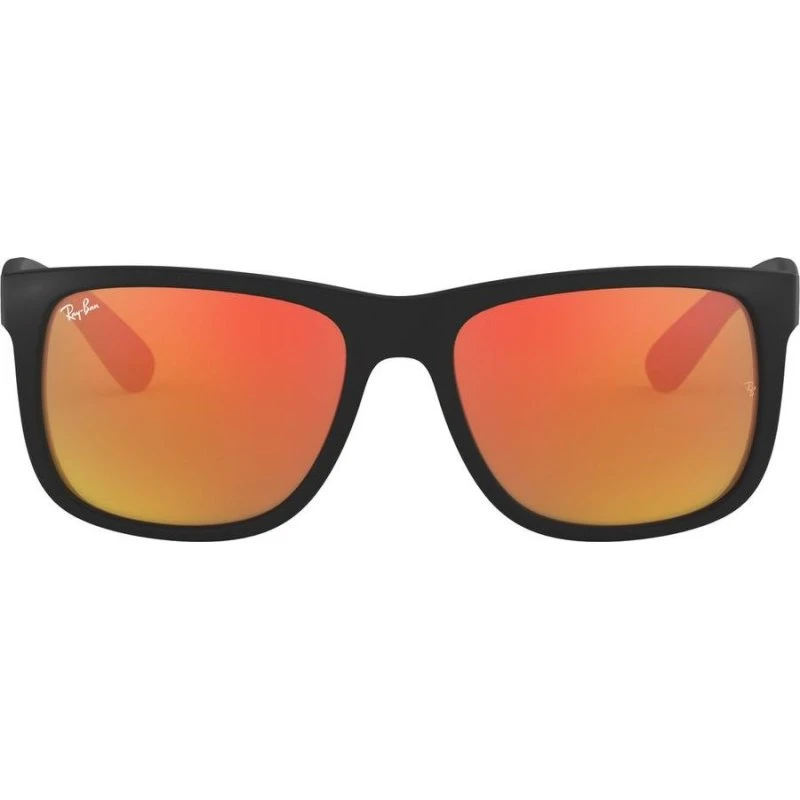 Ray-Ban Justin RB 4165 Sonnenbrille Schwarz/Orange 51mm