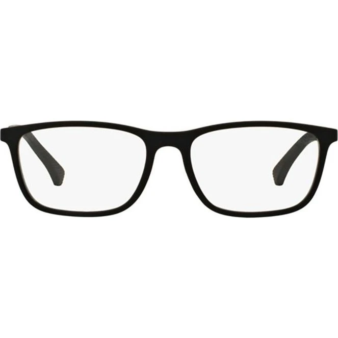 Emporio Armani EA 3069 Brille Herren - Schwarz, Rechteckig