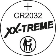 XX-TREME CR2032 3V Lithium Knopfzelle 5er Streifen
