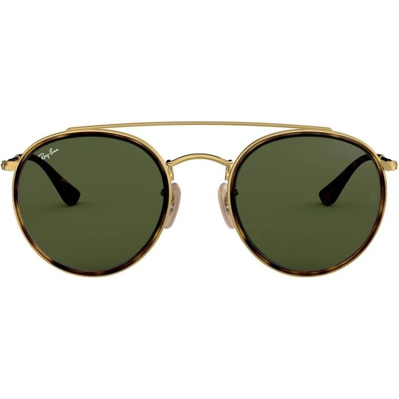 Ray-Ban RB3647N Double Bridge Sonnenbrille Schwarz/Gold 51mm