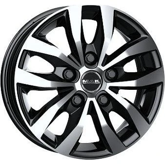 MAK LOAD 5 Felge 17 Zoll Black Mirror 7.0Jx17 5x118 ET68