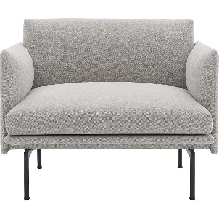 Muuto Outline Sessel Clay 12 - Polstersessel von Anderssen & Voll