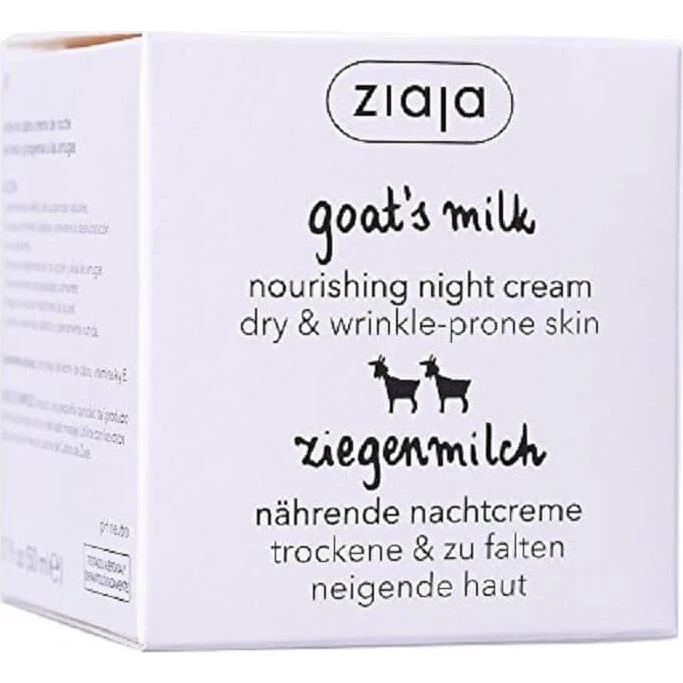 Ziaja Nachtcreme mit Ziegenmilchprotein, 50 ml
