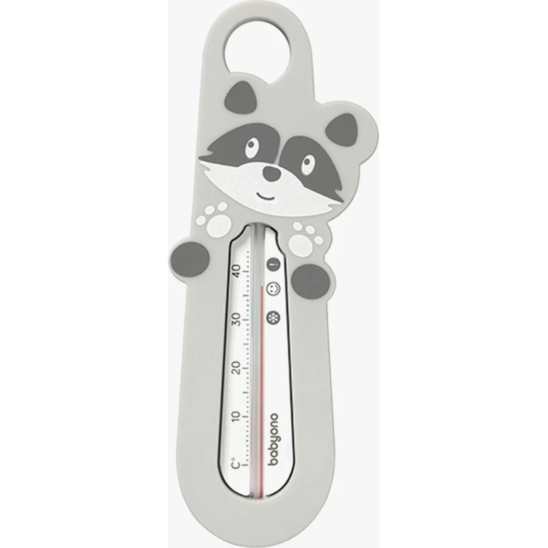 Babyono Badethermometer Waschbär