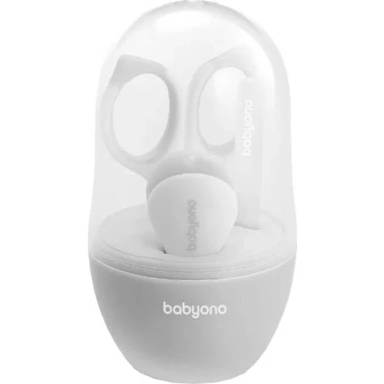 BabyOno Nagelpflege-Set für Babys und Kleinkinder, Weiß, 398/03