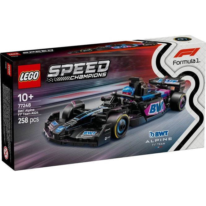 LEGO Speed Champions 77248 BWT Alpine F1 Team A524 Rennauto