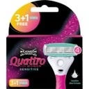 Wilkinson Sword Quattro For Women Sensitive 3 Ersatzklingen