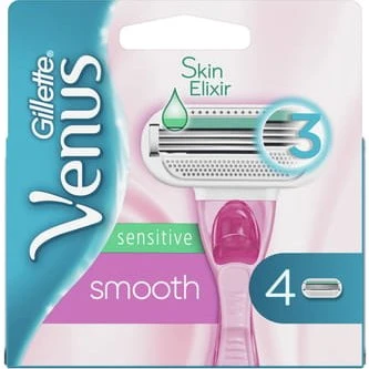 Gillette Venus Smooth Sensitive 4er-Pack