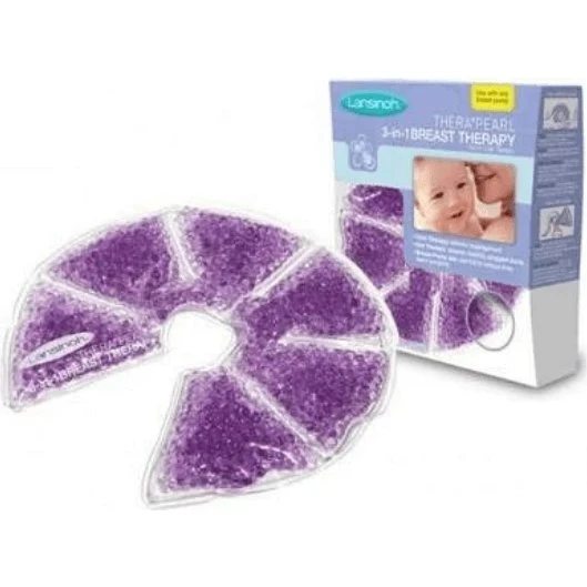 Lansinoh Thera Pearl 3-in-1 Gel-Stilleinlagen, 2 Stück