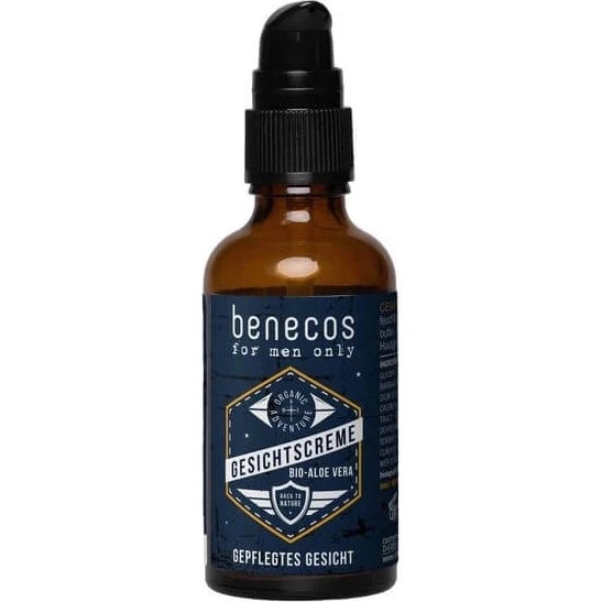 Benecos For Men Only Natürliche Feuchtigkeitscreme, 50 ml